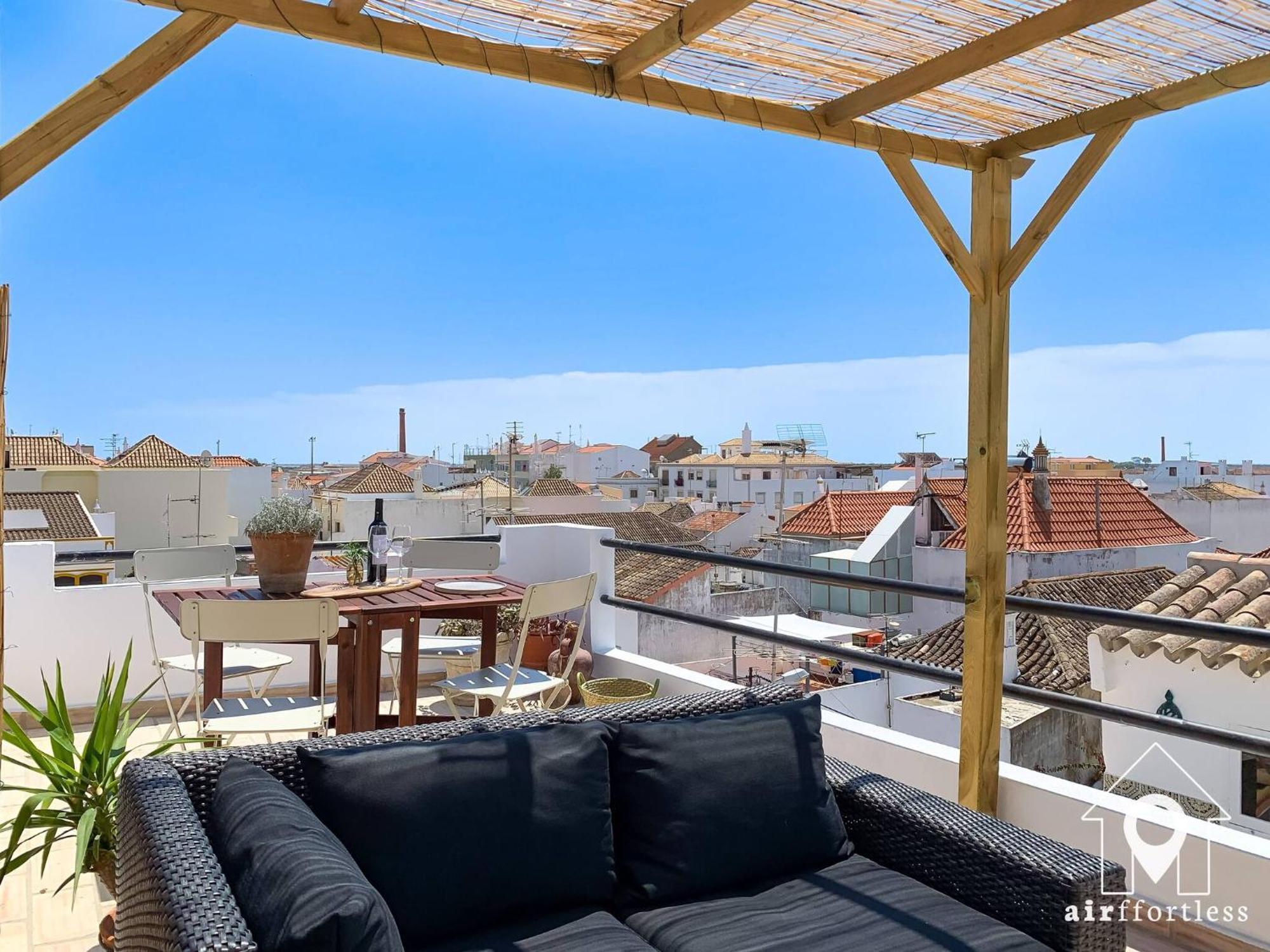 Apartmán Casa Castelo, Unique Flat W Pool In Taviras Historical Centre Exteriér fotografie